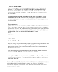 Formal letter writing tips the advancement in technology and the extensive use of emails has reduced the frequency of formal letter being written and. Free 7 Sample Letter Writing Templates In Pdf Ms Word