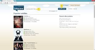 موقع Subscene لتحميل ترجمه الافلام لجميع اللغات