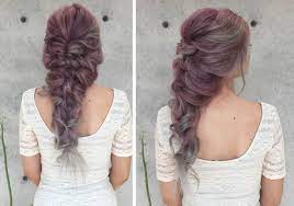 Mermaid Curly Hairstyle How To Mermaid Hair Long Hair Styles Fish Tail Braid