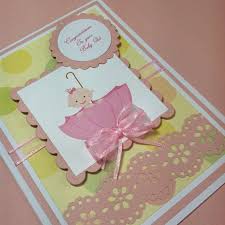 All work in single screen. Handmade Baby Shower Greeting Card Novocom Top