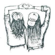 Desenhos Tumblr Melhores Amigas Melhores amigos, na alegria e na tristeza, na saúde e na doença, nem a morte irá nos separar. desenhos tumblr melhores amigas