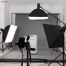 400e Flash Constant Lighting Set 400w Three Lights Studio Electrical Photography Portrait Softbox Set Cd50 T03 Photo Studio Accessories Aliexpress