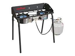 Seriously, who needs a 20, 000 btu burner on a camp stove? Camp Chef Explorer 30 000 Btu 2 Burner Propane Stove Walmart Com Walmart Com