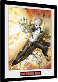 Incorrect one punch man quotes genos: One Punch Man Genos Framed Poster Buy At Europosters