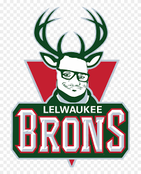 Milwaukee bucks logo png while the original logotype of the milwaukee bucks basketball team featured a friendly cartoonish buck, the the logo made use of the negative space: Lelbron Milwaukee Bucks Logo Png Clipart 3401596 Pikpng