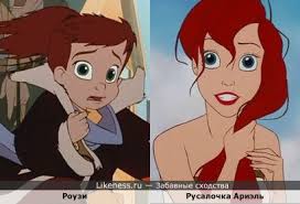 The little mermaid на Likeness.ru