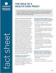 Your health is more important than anything else. Health Care Proxy Advanced Directive