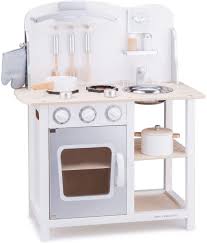 New Classic Toys 11053 Jeu D Imitation Cuisine Bon Appetit Blanche Argent Amazon Fr Jeux Et Jouet Cuisine En Bois Enfant Cuisine Bois Belle Cuisine