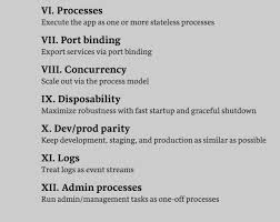 These best practices are designed to enable applications to be built with portability and resilience when deployed to the web. Java On Twitter Check Out The 12 Factor Methodology For Building Software As A Service Apps Https T Co Ydqrmvhohu
