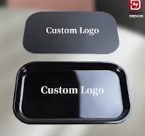 Blank Metal Tray - Customizable Rolling & Serving Solution