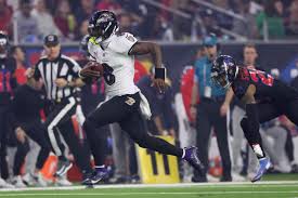 Lamar Jackson breaks NFL QB rushing record as Ravens romp
