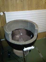 Concrete Recipe For Weber Mod Barbeque Grill Wood Burning Pizza Oven Bbq Grill