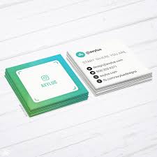 Colorful example of business card with address on the one side of the card. Mini Ig Nametag Business Cards Social Media Marketing 2x2 Inches Axylus Com
