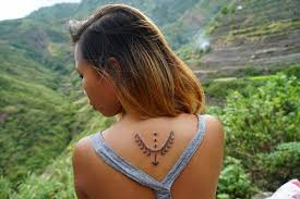 She has tribal tattoos covering her chest and arms and it is her father who taught her this ancient art of tattooing the body with ink and thorns. Pin On Tattoos
