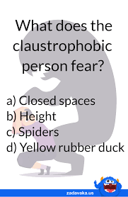 How many questions can you answer correctly? Claustrophobia Is The Fear Of What General Knowledge Quiz Questions Science Quiz Trivia Quizzes