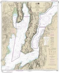 18458 Hood Canal To Quatsap Point Including Dabob Bay Nautical Chart