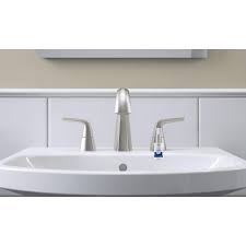 Kohler Elmbrook 8 In Widespread 2 Handle Bathroom Faucet In Brushed Nickel K R21996 4d Bn The Home Depot Bathroom Faucets Faucet Bathroom Faucets Brushed Nickel