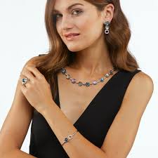 Victor Mayer Era Bracelet 18k White Gold With 14 Diamonds 0.28 ct And Blue  Topaz