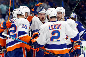 The islanders began play in 1972 and rapidly developed a dominant team that won four consecutive. Barzal Pulock Lead The Way For The New York Islanders In Game 1 Against The Tampa Bay Lightning Lighthouse Hockey