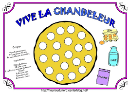 Coloriage Crepe A Gommettes Dessine Par Nounoudunord Chandeleur Activite Chandeleur Gommette