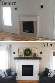 diy fireplace makeover before and after emily s project list living room remodel fireplace makeover diy fireplace