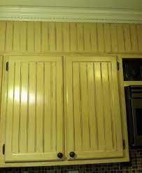 Diy Home Fix Up Kitchen Cabinet Redo A Little Beadboard Added Paint Glaze With Hubby S Old T Kitchen Cabinetry Design Redo Kitchen Cabinets Redo Cabinets