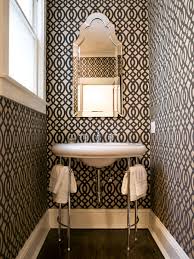 Including floral wallpaper, geometric wallpaper and neutral wallpapers in designs to suit every different home. 48 Small Bathroom Wallpaper Designs On Wallpapersafari