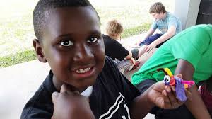 Children visit Cahulga Creek for outdoor classes