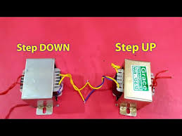 Cheap transformers, buy quality home improvement directly from china suppliers:voltage transformer converter 500w step up/down convert from 110 120 volt to 220 240 volt and from 220 240 volt to 110 120 volt enjoy free shipping worldwide! Transformer Step Down Vs Step Up Live Youtube