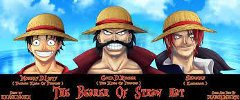 Art Ksg And Diabolumberto The Bearer Of Straw Hat Straw Hat Hats Shanks And Luffy