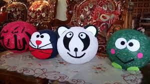 Dinding dan akses masuk antar ruangan unik hello kitty. Cara Mudah Membuat Aneka Lampion Benang Youtube