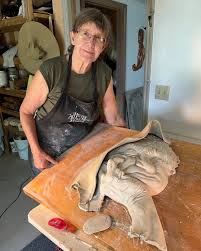 Shelter From The Storm” another in my series of homeless people for  exhibition May 2024 in Ogden' Utah to encourage more people to care about  these people. #portraits, #relief sculpture, #social justice