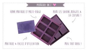 Moule En Silicone Rectangulaire Aroma Zone Moule En Silicone Fabriquer Du Savon Sel De Bain