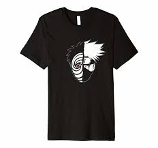 Naruto Kakashi Tobi Split Face Shirt