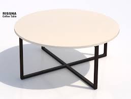 Adds a modern playful look to your home. Ikea Rissna Coffee Table Round 3d Model 15 Dwg Unknown Max Fbx Obj Free3d