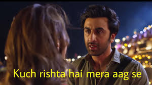 Kuch rishta hai mera aag se - Indian Meme Templates