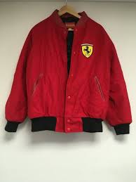 (pic of lana in this jacket in the comments) close. Ferrari F1 Authentic Wool Made In England Rare Bomber Jacket Etsy