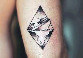 Due to recent copyright infringement issues i must officially state that all work created is protected by my copyright, and you do not have permission to edit, trace, copy, submit or use any of my work as a reference. Little Black Ink Sinking Ship Tattoo On Arm Tattooimages Biz