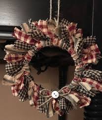 Small Mason Jar Rag Wreath Various Colors 4 Mason Jar Crafts Diy Crafts Xmas Crafts