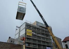 Moelven byggmodul ab headquarters is in norway. Modulbygg