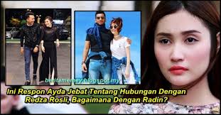 Ayda jebat ajak redza rosli anak sheila rusly main tik tok, comel betul. Ini Respon Ayda Jebat Tentang Hubungan Cinta Dengan Redza Rosli Bagaimana Dengan Radin Berita Memey