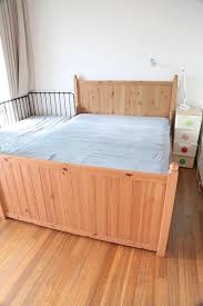 4,499.00 the price reflects selected options article number: Ikea Hurdal Solid Pine Wood Bed Double Queen 150 X 200 Furniture Home Living Furniture Bed Frames Mattresses On Carousell