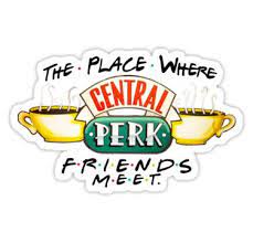 Central Perk Coffee By Maurece Coffee Stickers Central Perk Friends Central Perk