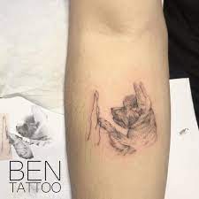 The tattoo itself represents a time in his life. Ben Tattoo Ben Tattoo Added A New Photo