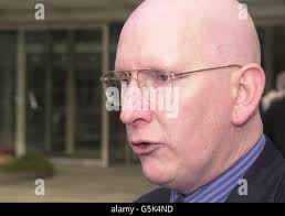 Railtrack Private Shareholders Action Group member Alan Crabtree from  Rochdale, Lancashire, protests outside the High Court in London. The High  Court was hearing a bid to lift the order that put Railtrack