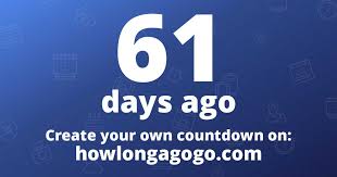 For example, we all count feb. How Long Ago Was May 14th 2021 Howlongagogo Com