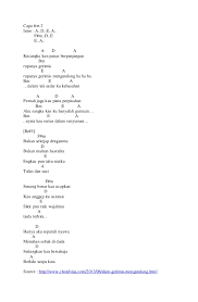 Aku rasa ni tab relaku pujuk yang hampir 90% accurate. Chord Gerimis Mengundang By Slam Lirik Lagu Kunci Gitar Malaysia