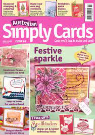 Papercraft essentials 197 is on sale now! Aus Simply Cards 61 Preview Paper Crafts Magazine Pretty Cards Scrapbook Magazines