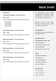 Proper formatting makes your cv scannable by ats bots and easy to read for human recruiters. Marketing Curriculum Vitae Professional Cv Zone Templates