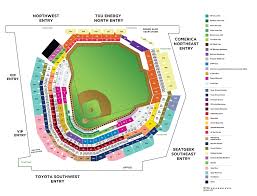 Ballpark Map – Globe Life Field